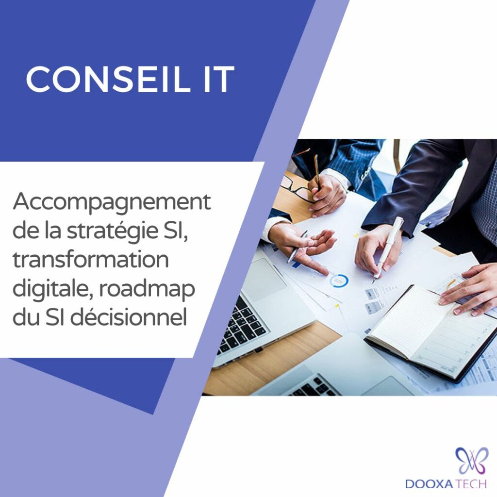 Le Conseil IT par Dooxa Tech Orléans : stratégie IT, transformation digitale, SI décisionnel.